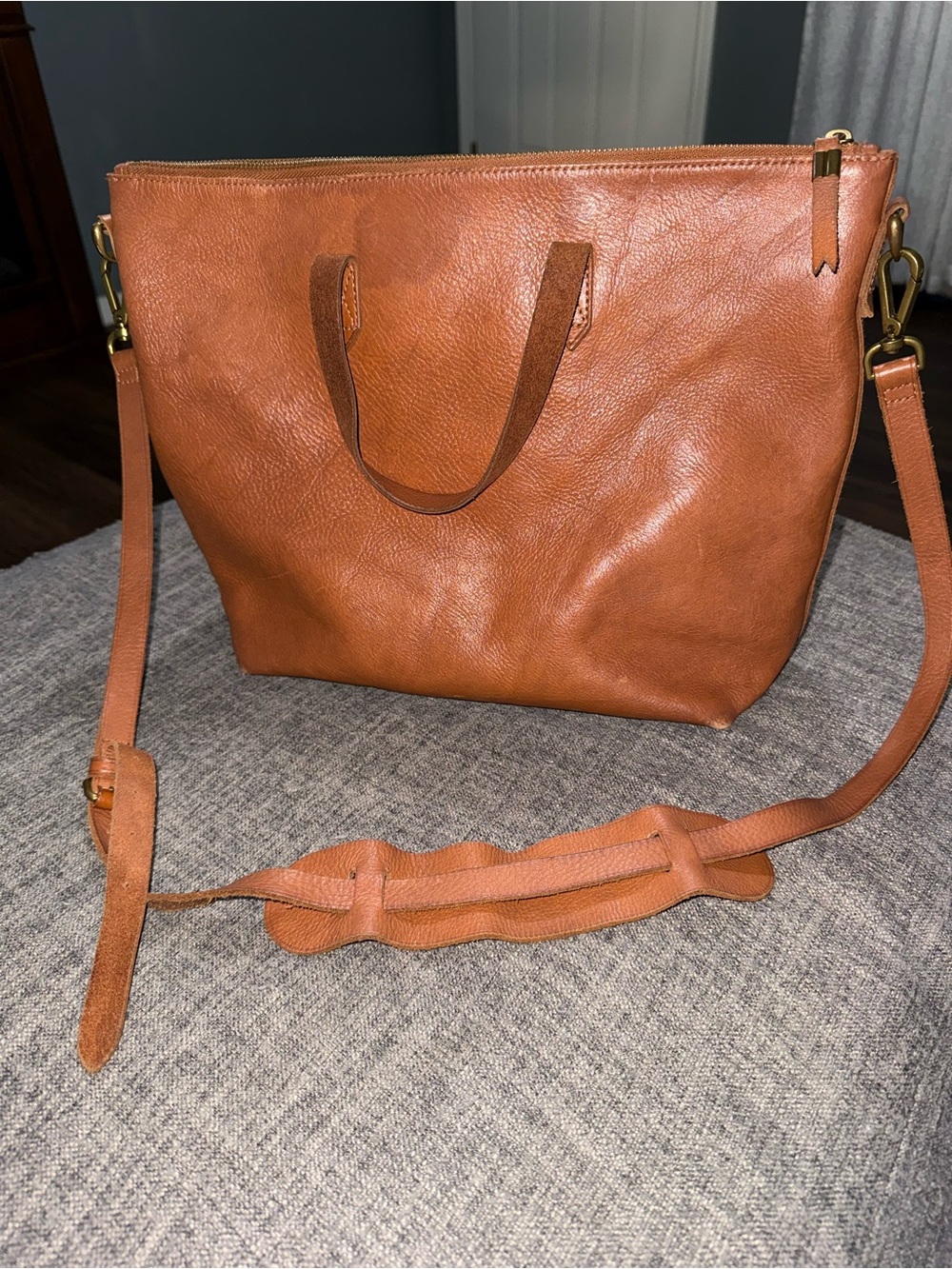 Madewell Leather “The transport satchel”